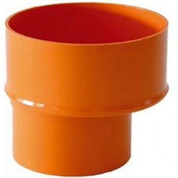 RIDUZIONE PVC DM 100/80 ROSSO